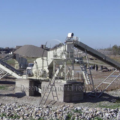 Chile 50T/H Gravel Crushing Line