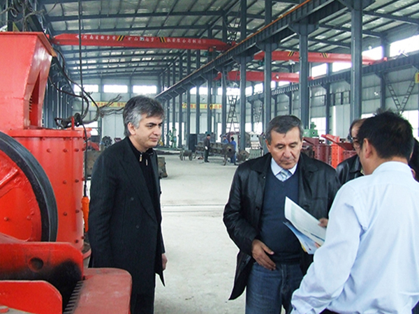 Customer visiting